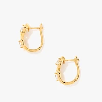 Lab Grown Pear Diamond Earrings in 10K Yellow Gold (0.60 ct tw)