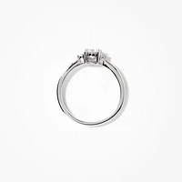 Lab Grown Diamond Promise Ring 10K White Gold (0.36 ct tw)