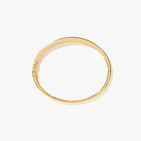 Lab Grown Diamond Bangle Bracelet In 14K Yellow Gold (3.00 ct tw)
