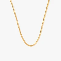 10K Yellow Gold 2.8mm Curb Chain (20")