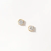 Lab Grown Diamond Stud Earrings in 14K Yellow Gold (1.50 ct tw)