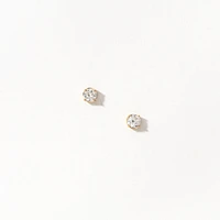 Lab Grown Diamond Stud Earrings in 14K Yellow Gold (0.30 ct tw)