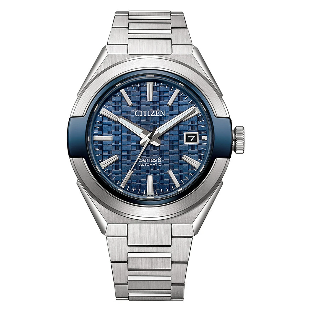 Citizen Series8 870 Blue Dial Stainless Steel Bracelet Automatic Watch