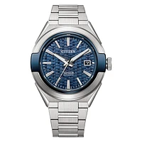 Citizen Series8 870 Blue Dial Stainless Steel Bracelet Automatic Watch