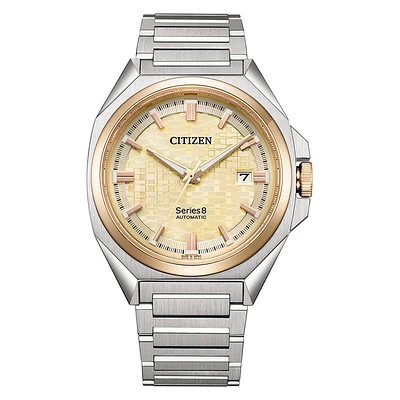 Citizen Series8 831 Champagne Dial Stainless Steel Bracelet Automatic