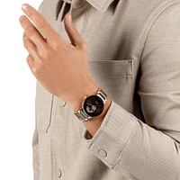 Rado Centrix Automatic Open Heart Brown Dial Watch | R30013302