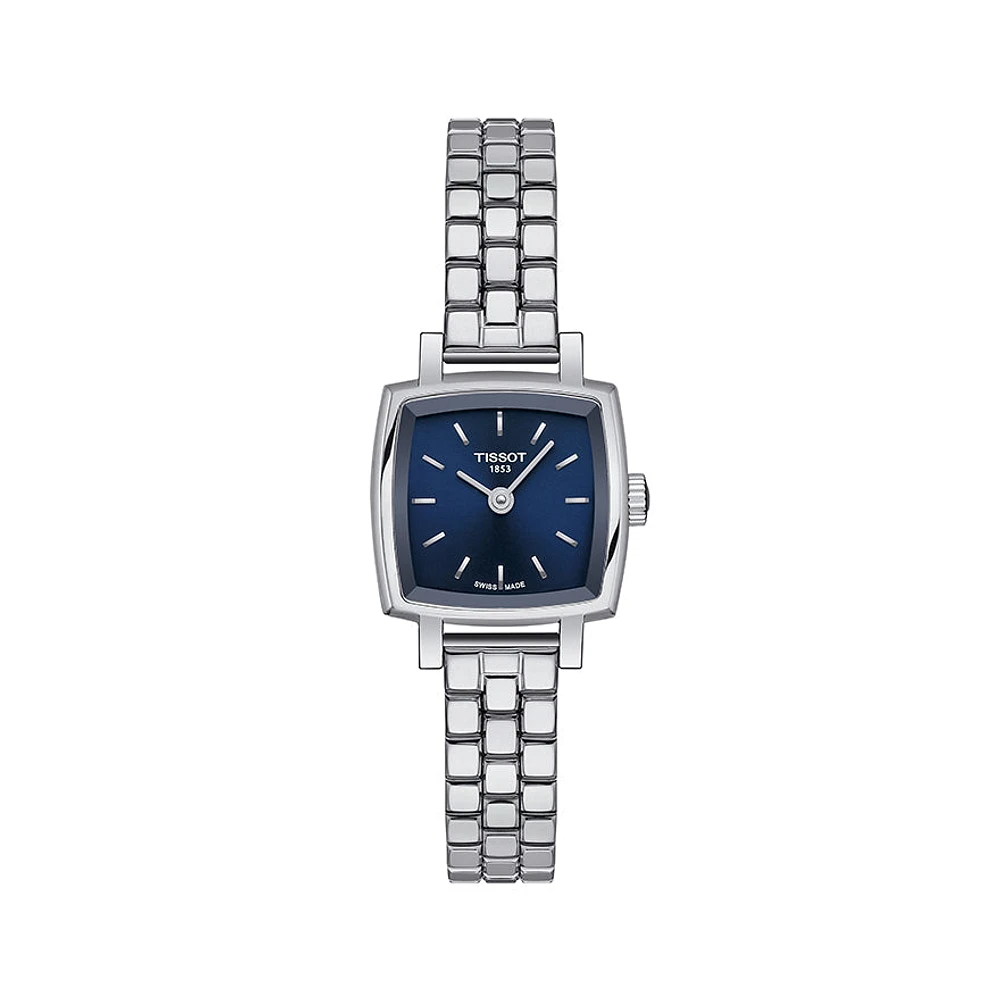 Tissot Lovely Square Blue Dial Ladies Watch | T0581091104101