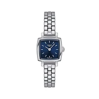 Tissot Lovely Square Blue Dial Ladies Watch | T0581091104101