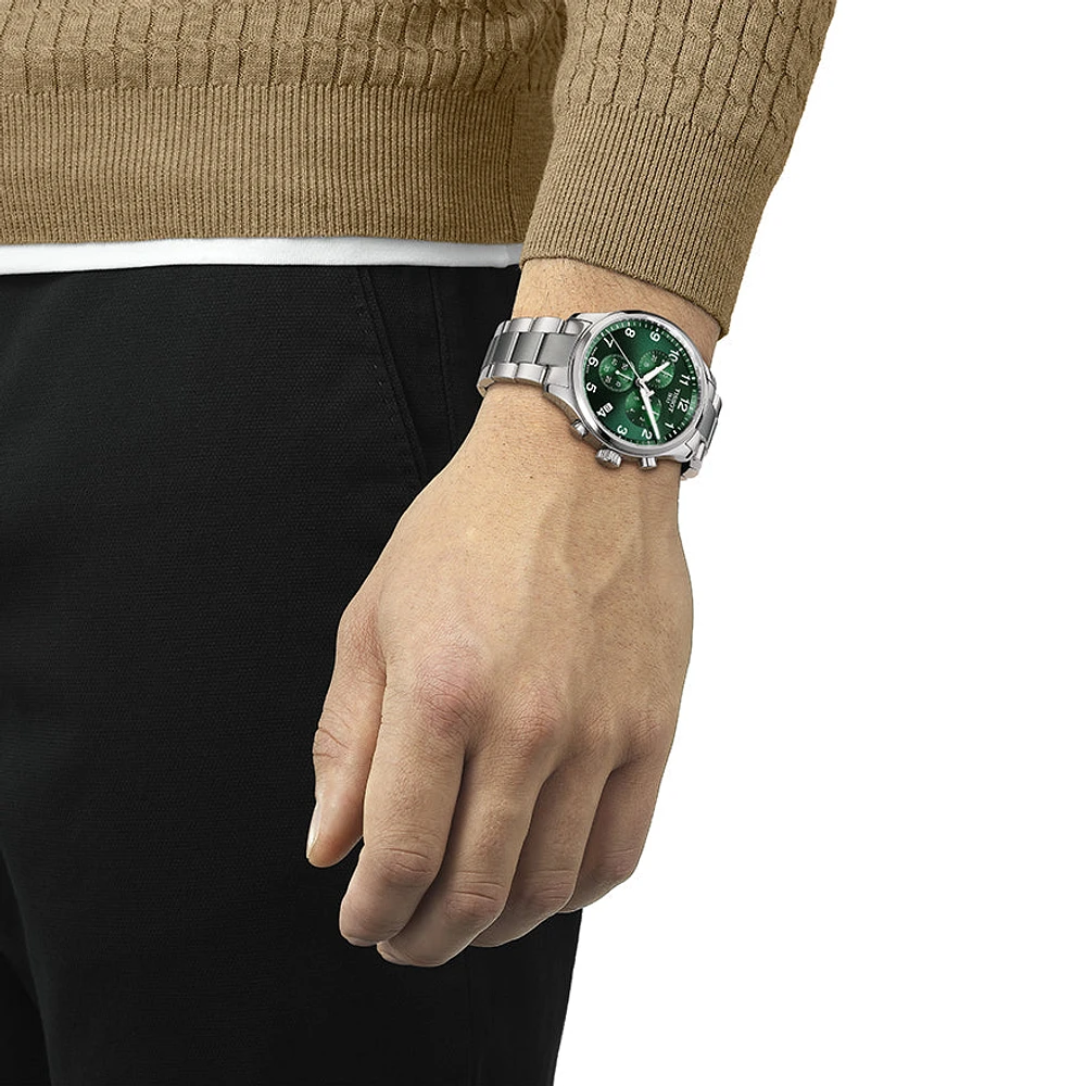 Tissot Chrono XL Classic Green Dial Watch | T1166171109200