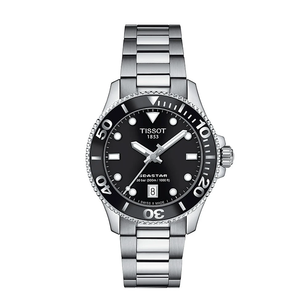 Tissot Seastar 1000 36mm Black Dial | T1202101105100