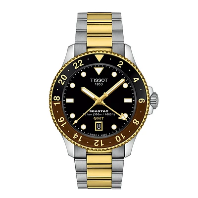 Tissot Seastar 1000 Quartz GMT 40mm Watch | T1208522205100