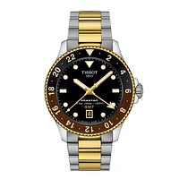 Tissot Seastar 1000 Quartz GMT 40mm Watch | T1208522205100