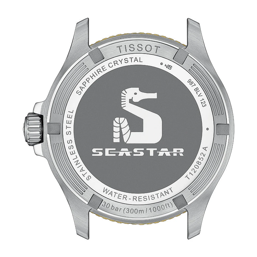 Tissot Seastar 1000 Quartz GMT 40mm Watch | T1208522205100