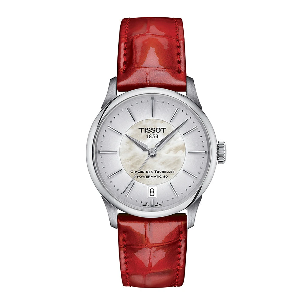 Tissot Chemin des Tourelles Powermatic 80 34mm Watch | T1392071611100
