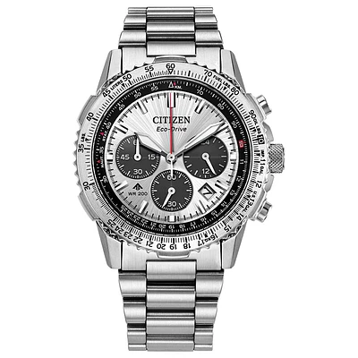 Citizen Eco-Drive Promaster Navihawk Silver Dial Watch | CA4660-61A