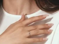 Diamond Celebration Ring 10K White Gold (0.04ct tw)