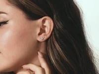 Lab Grown Diamond Stud Earrings in 14K Yellow Gold (1.00 ct tw)