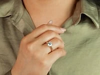 Lab Grown Round Cut Diamond Engagement Ring 14K Yellow Gold (2.00 c