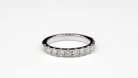 Diamond Anniversary Ring 14K White Gold (1.00 ct tw)
