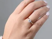 10K Yellow and White Gold Diamond Engagement Ring (0.50 ct tw)