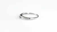 Diamond Celebration Ring 10K White Gold (0.04ct tw)