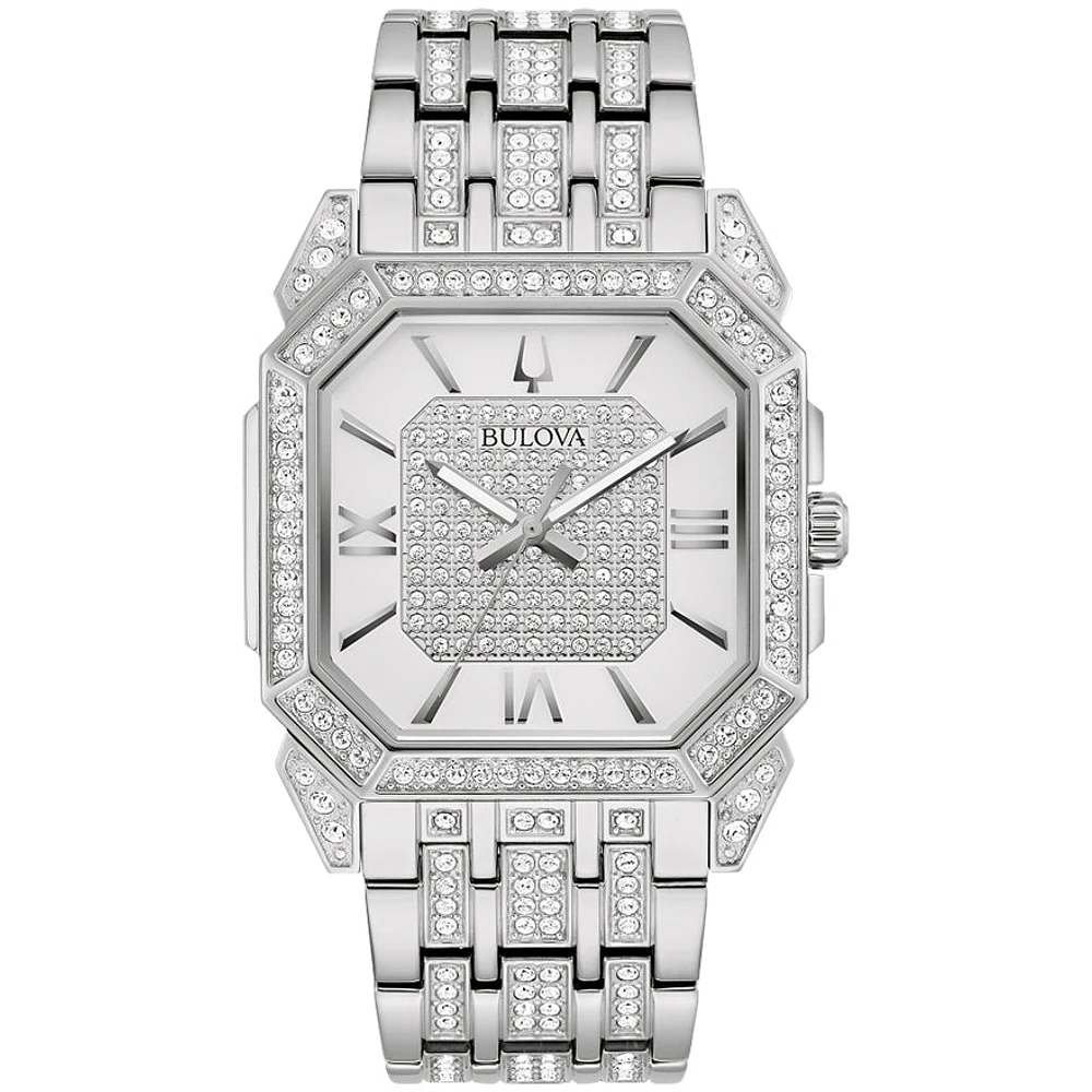 Bulova Octava Dress Crystal Watch | 96A285