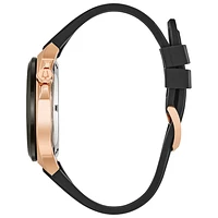 Bulova Men's Automatic Watch With Rose Gold Tone Stainless Steel Case