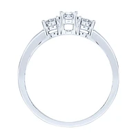 Diamond Anniversary Ring 10K White Gold (0.25ct tw)
