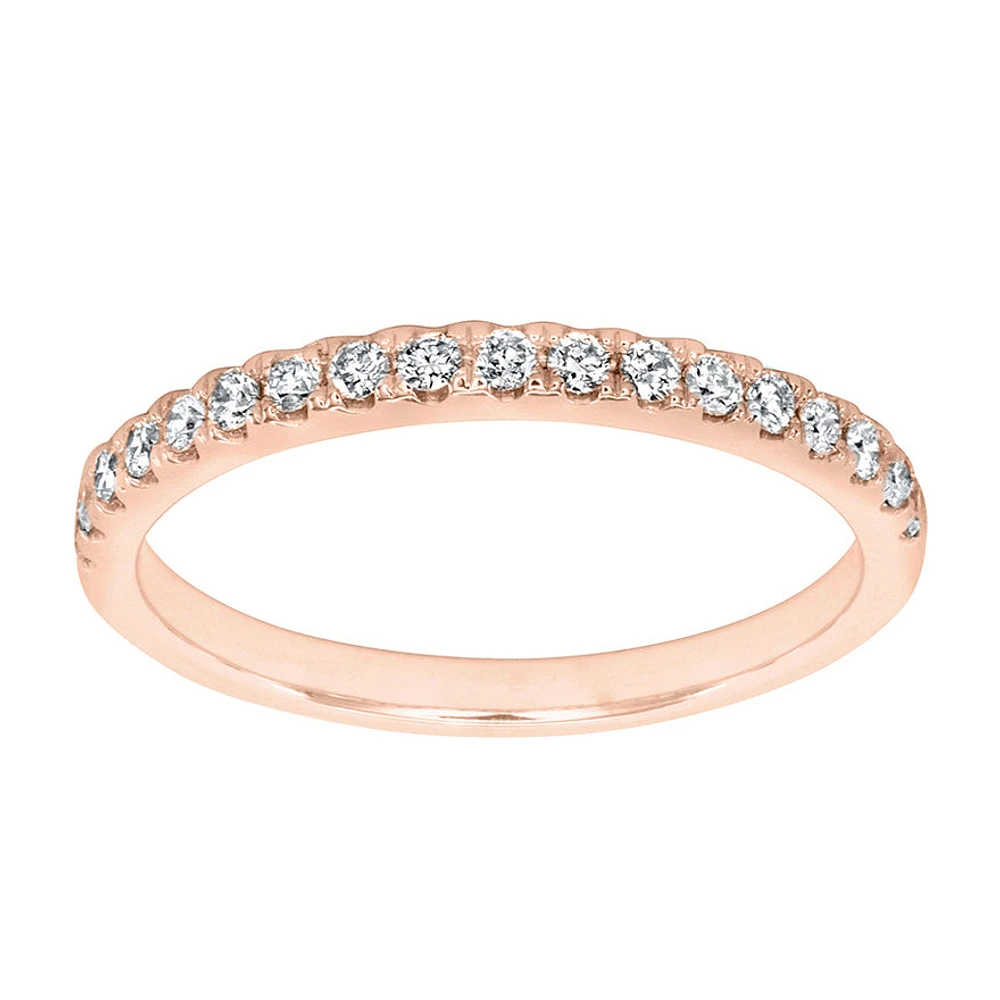 Matching Diamond Wedding Band 14K Rose Gold (0.20 ct tw)