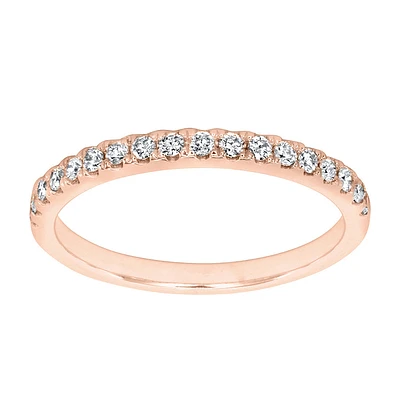 Matching Diamond Wedding Band 14K Rose Gold (0.20 ct tw)