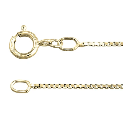 10K Yellow Gold 0.80mm Box Chain (20")