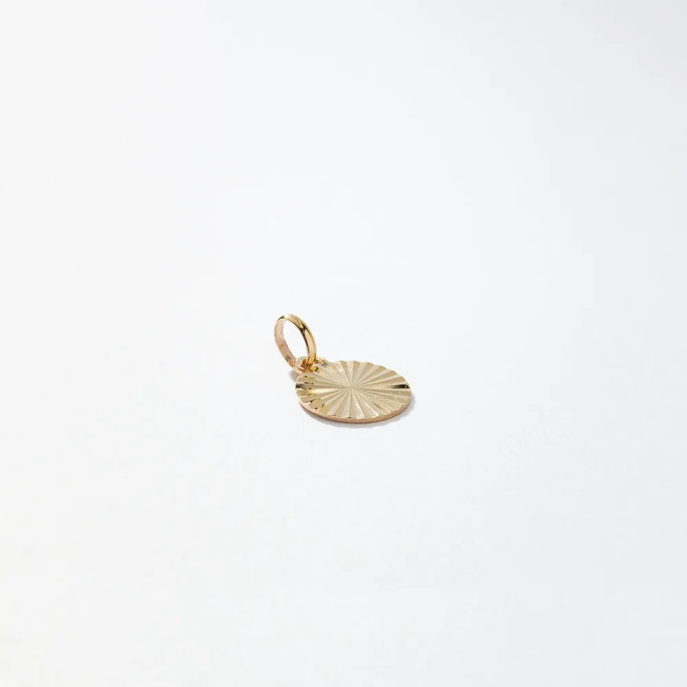 Sunbeam Pendant in 10K Yellow Gold