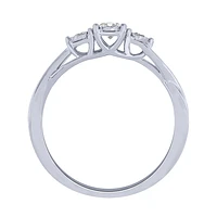 Three Stone Diamond Ring 10K Gold (0.20ct tw