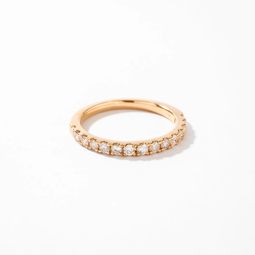 14K Yellow Gold Diamond Anniversary Band (0.50 ct tw)