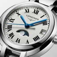 Longines PrimaLuna Ladies Stainless Steel Quartz Watch | L8.115.4.71.6