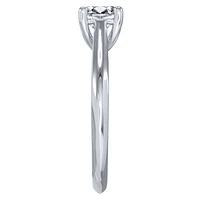 Lumina “Florence” (0.70 ct) Ideal Cut Solitaire Diamond Engagement Rin