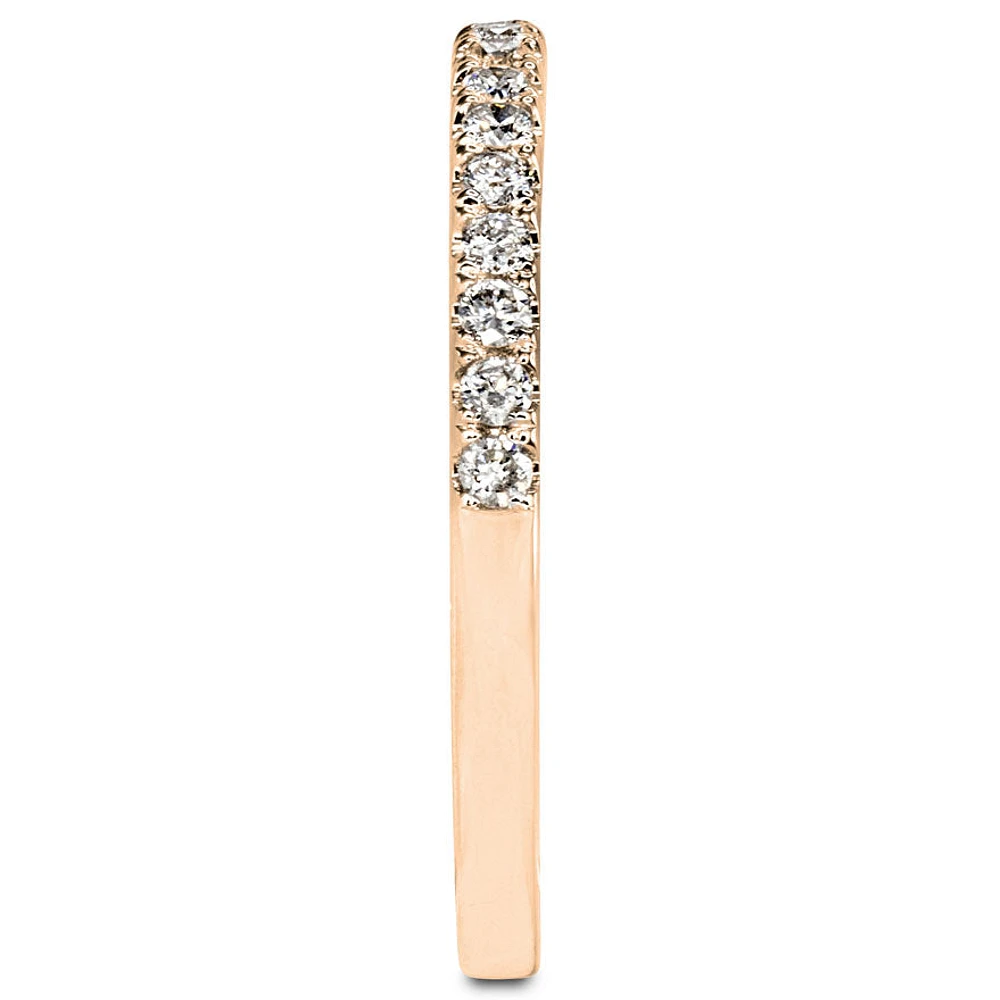 Matching Diamond Wedding Band 14K Rose Gold (0.20 ct tw)