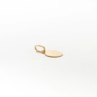 Capricorn Charm Pendant in 10K Yellow Gold