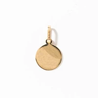 Capricorn Charm Pendant in 10K Yellow Gold