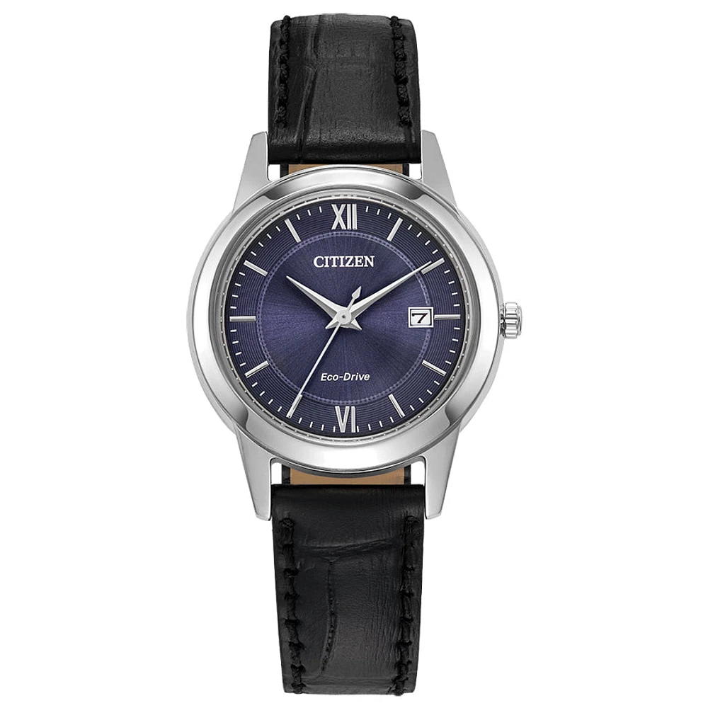 Citizen Eco-Drive Classic Ladies Blue Dial Watch | FE1087-01L