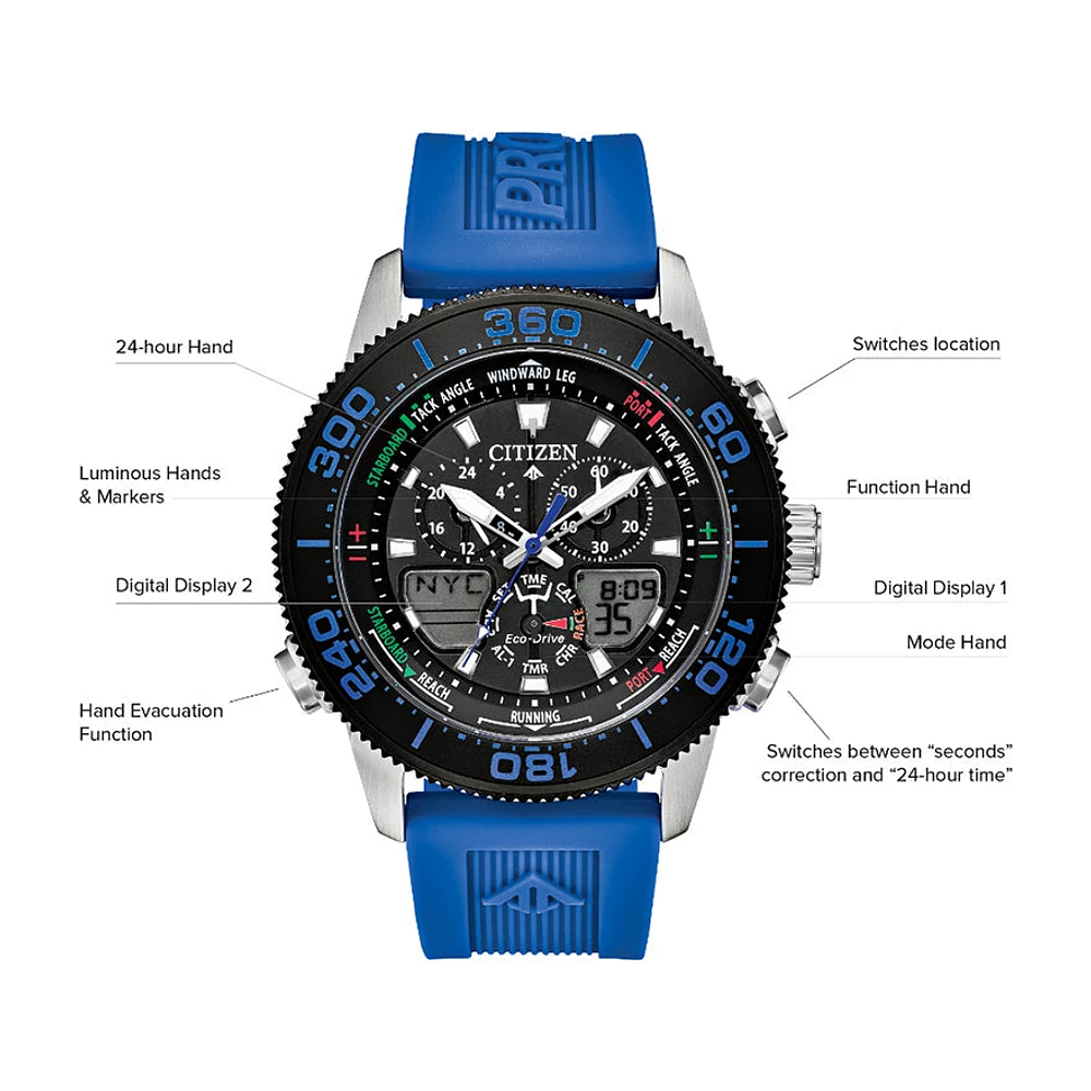 Citizen Eco-Drive Promaster Sailhawk Top of Water | JR4068-01E