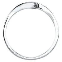 Solitaire Diamond Promise Ring 10K White Gold (0.05ct tw)