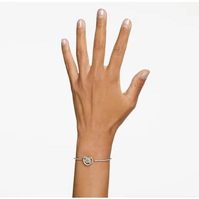 Generation bangle, White, Gold-tone plated by SWAROVSKI