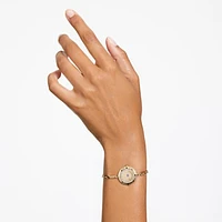 Zodiac bracelet, Sagittarius, Gold tone, Gold-tone plated by SWAROVSKI