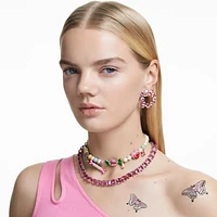 Body jewel, Set (2), Butterfly, Multicoloured by SWAROVSKI