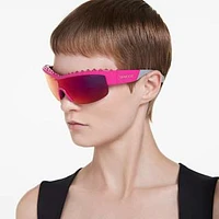 Sunglasses, Mask shape, SK1126, Pink by SWAROVSKI