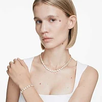 Una Angelic set, Round cut, White, Gold-tone plated by SWAROVSKI