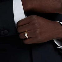 Octagon band ring, Lab-grown diamonds 1.0 ct tw, shape