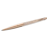 Crystalline ballpoint pen, Rose gold tone, Rose gold-tone plated by SWAROVSKI