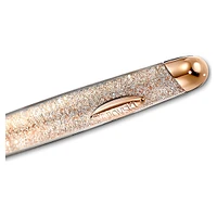 Crystalline ballpoint pen, Rose gold tone, Rose gold-tone plated by SWAROVSKI